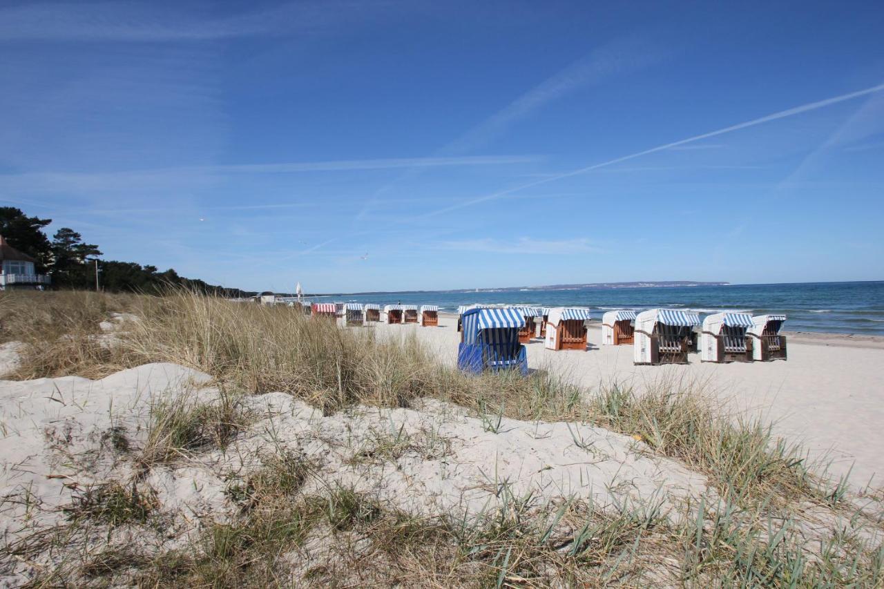 Aparthotel Ostsee Fewo 36 Balkon, Meerblick, Strand Binz Kültér fotó