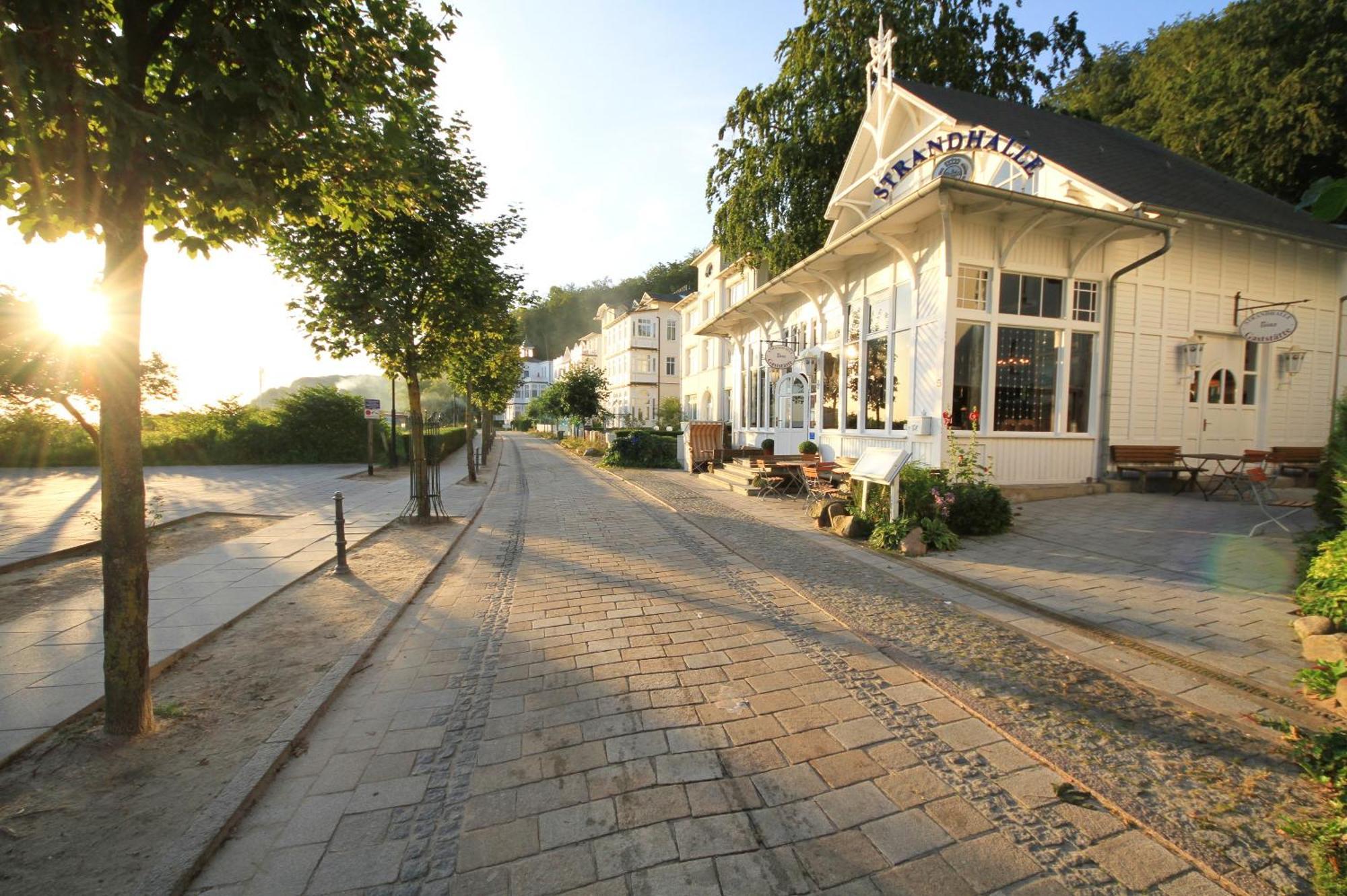 Aparthotel Ostsee Fewo 36 Balkon, Meerblick, Strand Binz Kültér fotó